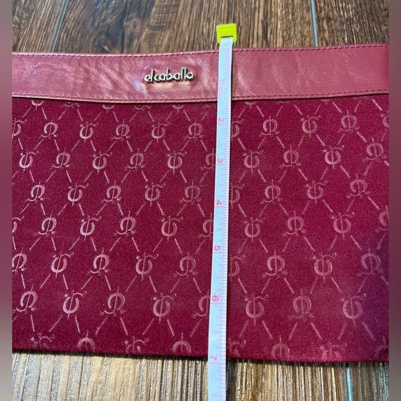 NWT el caballo leather crossbody with removable chain to switch to clutch. Spain - Picture 11 of 14